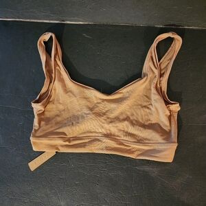 Skims Fits Everybody Sculpting Scoop Neck Bralette Ochre BR-SCN-1631 NWT